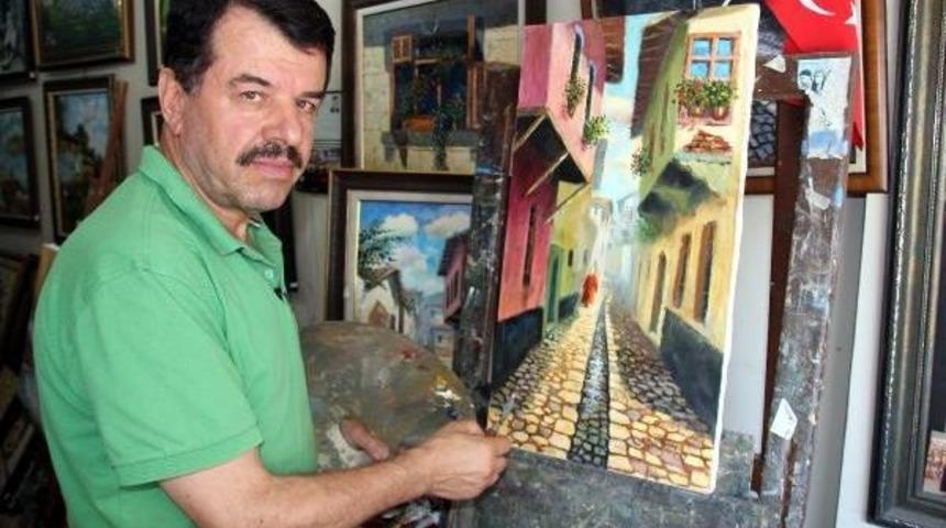 Tablolarıyla Hatay'ı Tanıtıyor