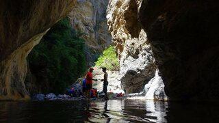 Doğaseverler Çona Kanyonunu Keşfetti