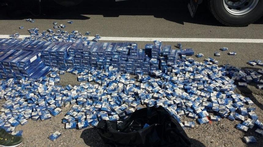 Sigara Ka&ccedil;ak&ccedil;ısı Kayseri Polisinden Ka&ccedil;amadı