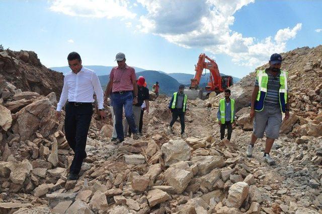 Milas Osb’nin Bağlantı Yolu Tamamlandı