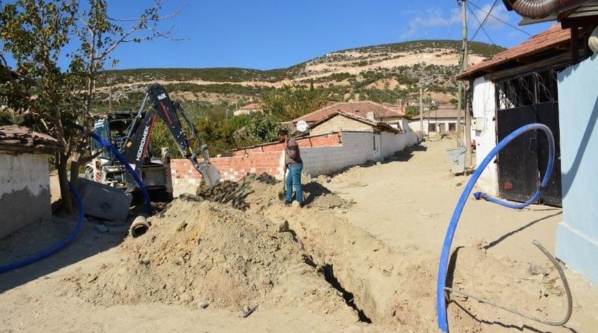 Maski Saruhanlı&rsquo;nın 5 Mahallesinde Daha &Ccedil;alışmaları Tamamladı