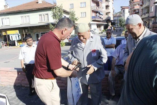 Vezirhan’da Kutsal Topraklara Gidecek Hacı Adayları Uğurlandı