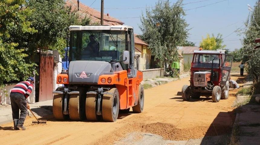 Karaman Belediyesinde Asfalt &Ccedil;alışmaları