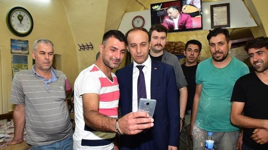 Vali Erin&rsquo;den Esnafın Sorunlarını Dinliyor