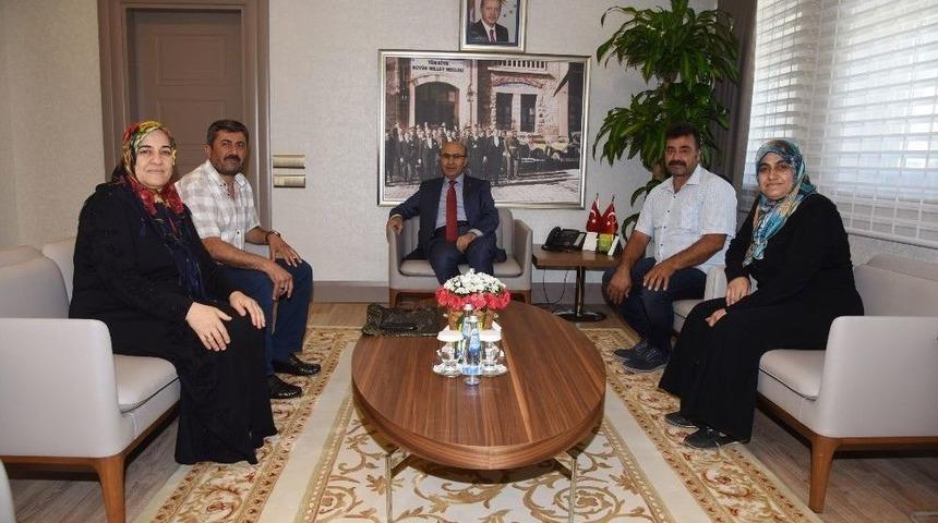 Vali Demirtaş, Hacı Adayları Şehit Ailelerini Ağırladı