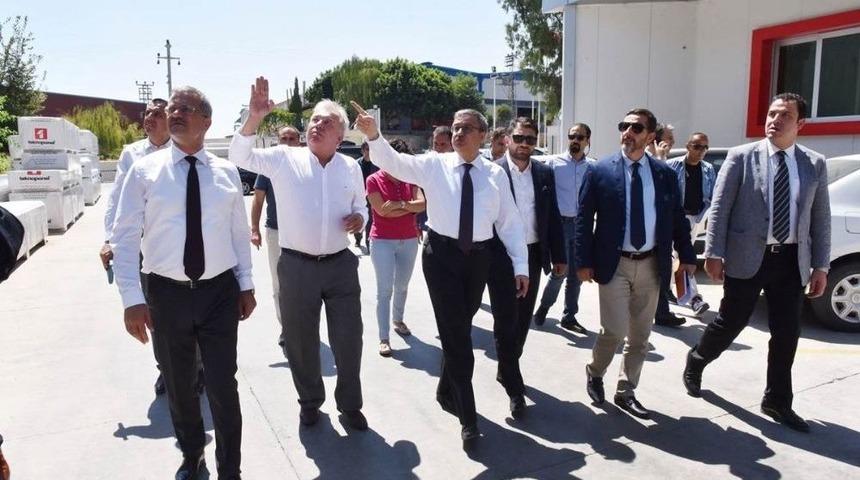 Vali Su, Mersin-tarsus Osb&rsquo;de İncelemelerde Bulundu