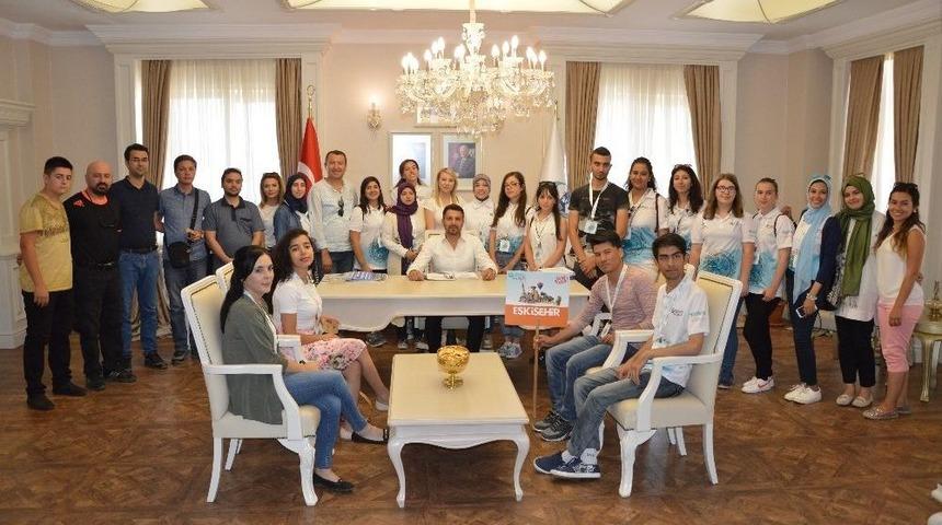 T&ouml;mer Yaz Okulu &Ouml;ğrencileri Sivrihisar&rsquo;ı Gezdi