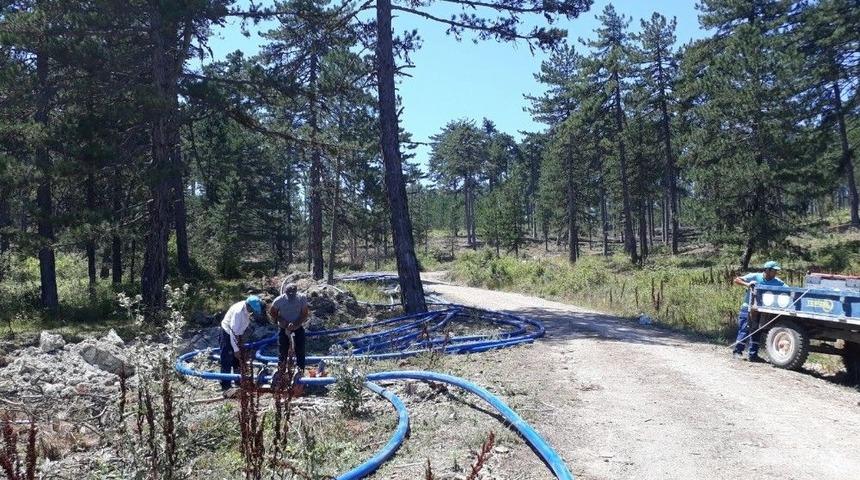 Manisa&rsquo;da Mahallelere Yeni Su Kaynakları Kazandırılıyor