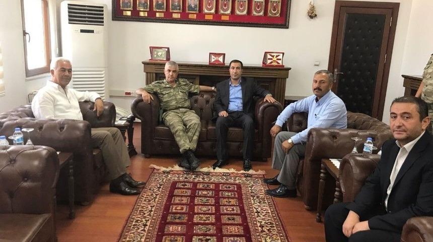 Kahraman&rsquo;dan Korgeneral &Ccedil;etin&rsquo;e Ziyaret