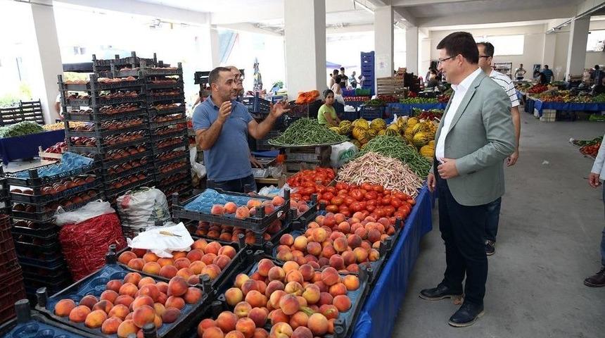 Başkan Subaşıoğlu, Pazar Esnafıyla Bir Araya Geldi