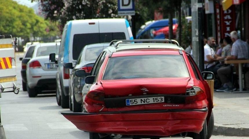 Samsun&rsquo;da Kaza: 2 Yaralı