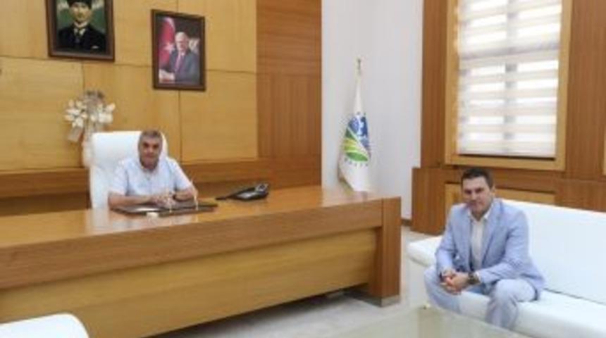 Başkan To&ccedil;oğlu&rsquo;na Siirt Belediyesi&rsquo;nden Ziyaret