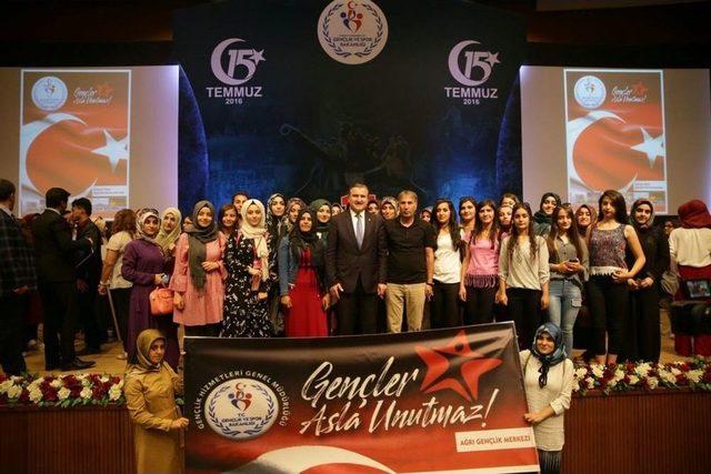 Ağrılı Gençler 15 Temmuz’un İzlerini Görmek İçin Ankara’da