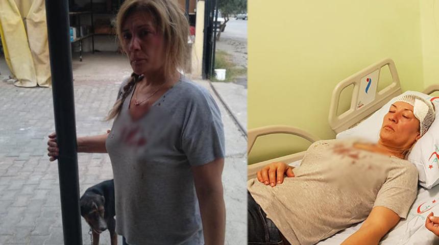 Balıkesir'de yavru köpeklerini gezdirirken dehşeti yaşadı