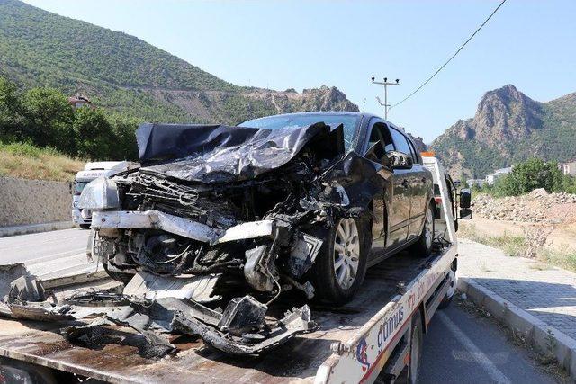 Fındık İşçilerini Taşıyan Minibüs Gümüşhane’de Kaza Yaptı: 26 Yaralı