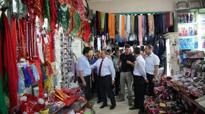 Vali Ustaoğlu&rsquo;ndan Esnaf Ziyareti