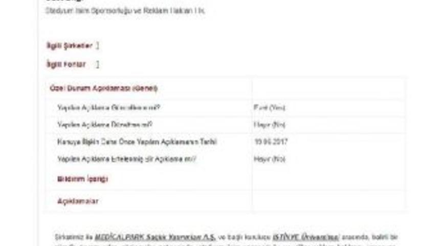 Trabzonspor&rsquo;Dan Kap&rsquo;A Sponsorluk A&ccedil;ıklaması