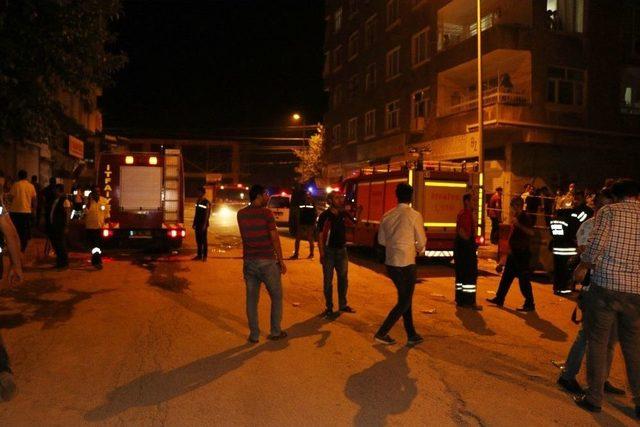 Diyarbakır’da Dün Tahliye Edilen Bina Çöktü