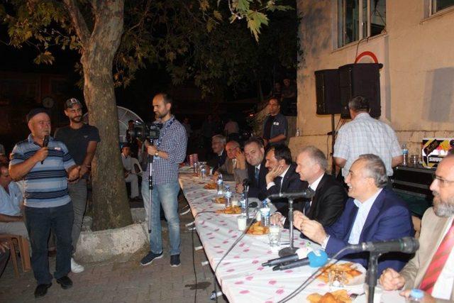 Bakan Fakıbaba Çiftçilere Müjdeyi Verdi