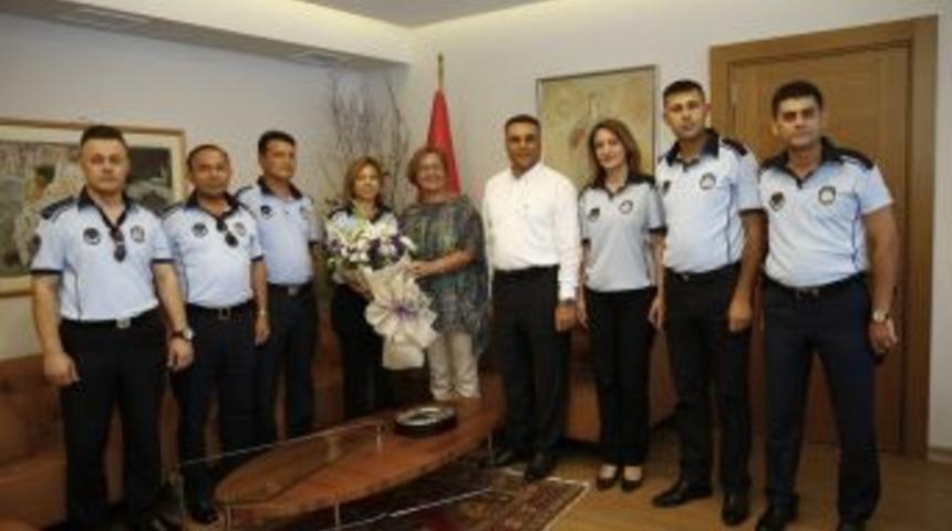 Başkan Pekdaş Zabıta Personelini Ağırladı