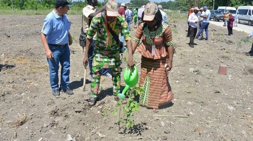Mersin&rsquo;de Afrikalı Ormancılara Ormancılık Eğitimi Verildi