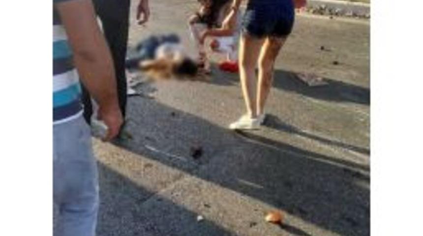 Gen&ccedil; Kızın &Ouml;ld&uuml;ğ&uuml; Feci Kaza Kameralarda