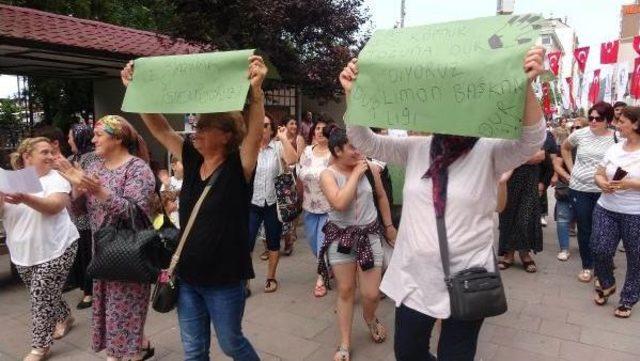 Hopa da Kadınlardan K&ouml;m&uuml;r Tozu Eylemi 2