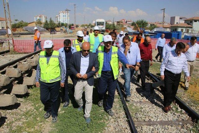 Tcdd Genel Müdürü Apaydın, Karaman’da Hızlı Tren Çalışmaları İnceledi