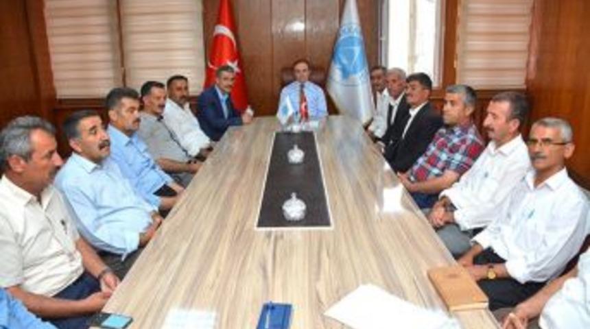 Başkan Vekili Epcim, Muhtarlarla Bir Araya Geldi