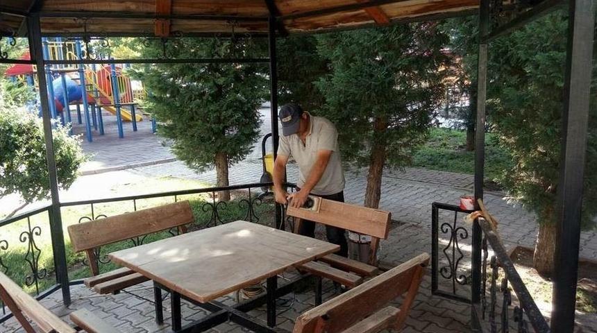 Pursaklar&rsquo;ın Parkları Yenileniyor