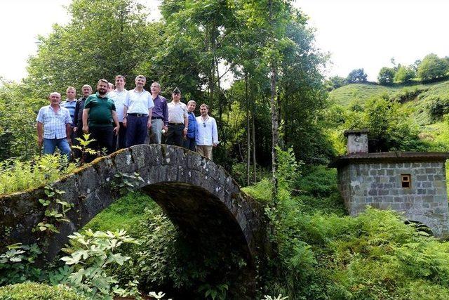 Rize Valisi Erdoğan Bektaş, İyidere İlçesinde İncelemede Bulundu.