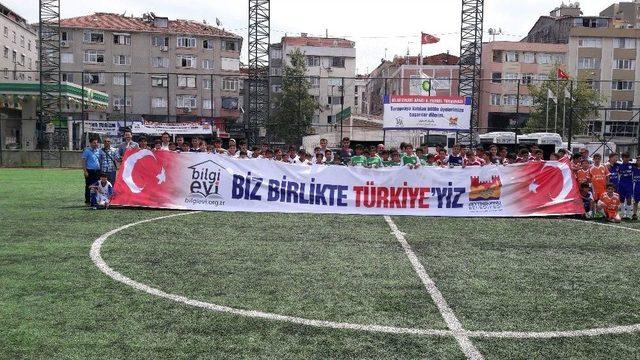 Bilgi Evleri Arası 8’inci Futbol Turnuvasının Finali Yapıldı