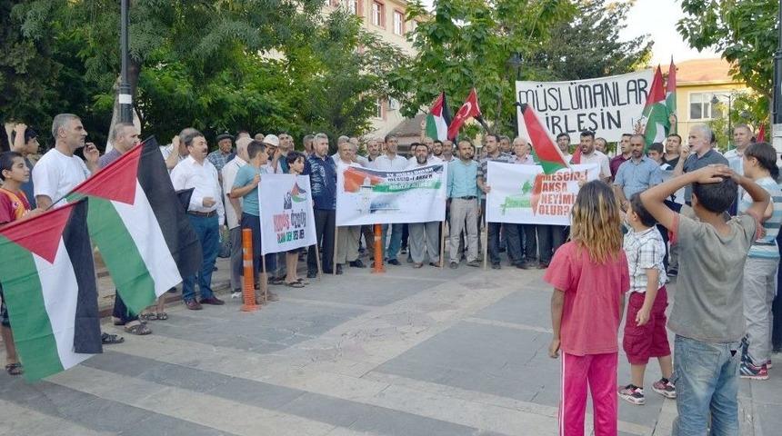 Besni İslami Dayanışma Platformundan İsrail&rsquo;e Mescid-i Aksa Tepkisi