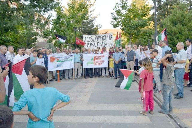 Besni İslami Dayanışma Platformundan İsrail’e Mescid-i Aksa Tepkisi