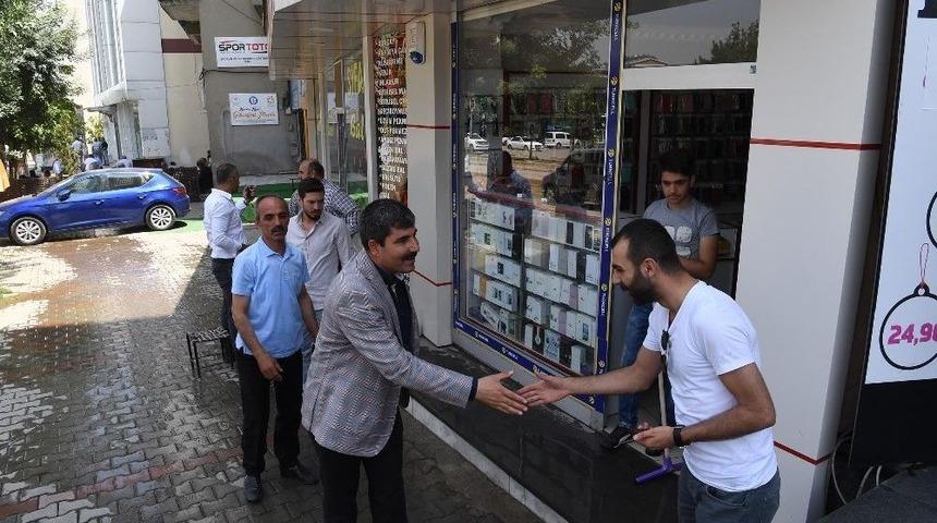 Başkan Asya&rsquo;dan Esnaf Ziyareti