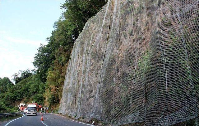 Taş Düşmesine Karşı Tel Örgü