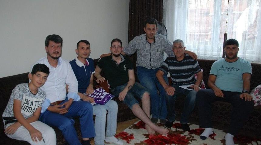 Engelli Genci, 03 Gen&ccedil;lik Taraftarlar Derneği Yalnız Bırakmadı