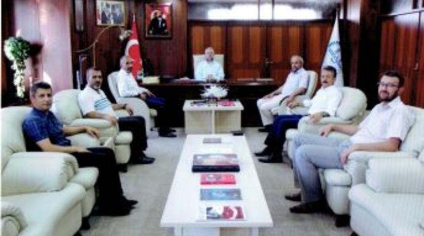 Eğitim Bir Sen&rsquo;den Şahin G&uuml;ven&rsquo;e Nezaket Ziyareti