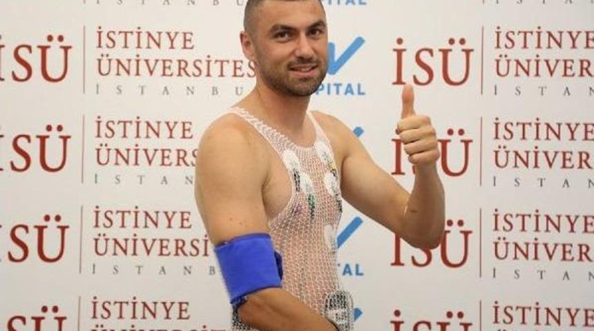 Burak Yılmaz, Sağlık Kontrol&uuml;nden Ge&ccedil;ti