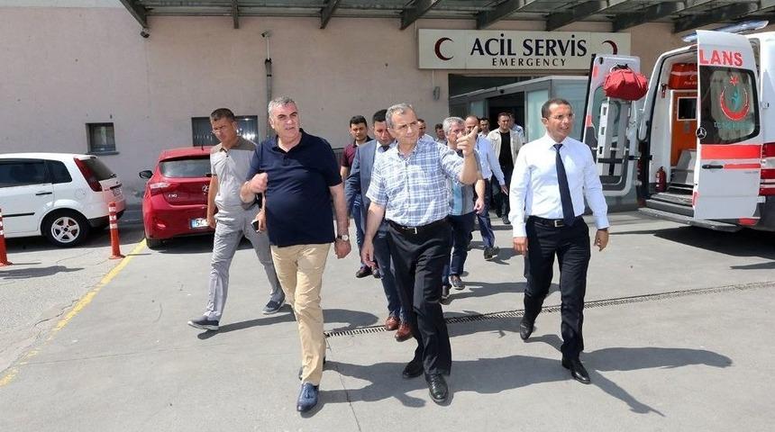 Başkan To&ccedil;oğlu, Seah &Ccedil;evresinde İncelemelerde Bulundu