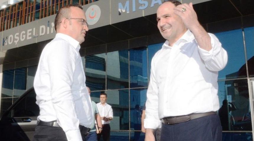 Turan, Yeni Hastaneyi Gezdi