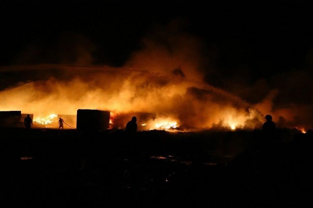 Başkent&rsquo;te Sanayi B&ouml;lgesinde Yangın