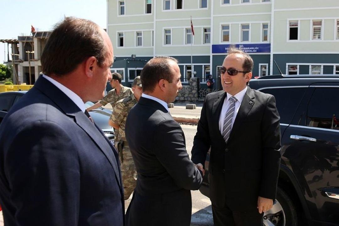 Vali Ali Hamza Pehlivan, Demir&ouml;z&uuml;&rsquo;nde İncelemelerde Bulundu