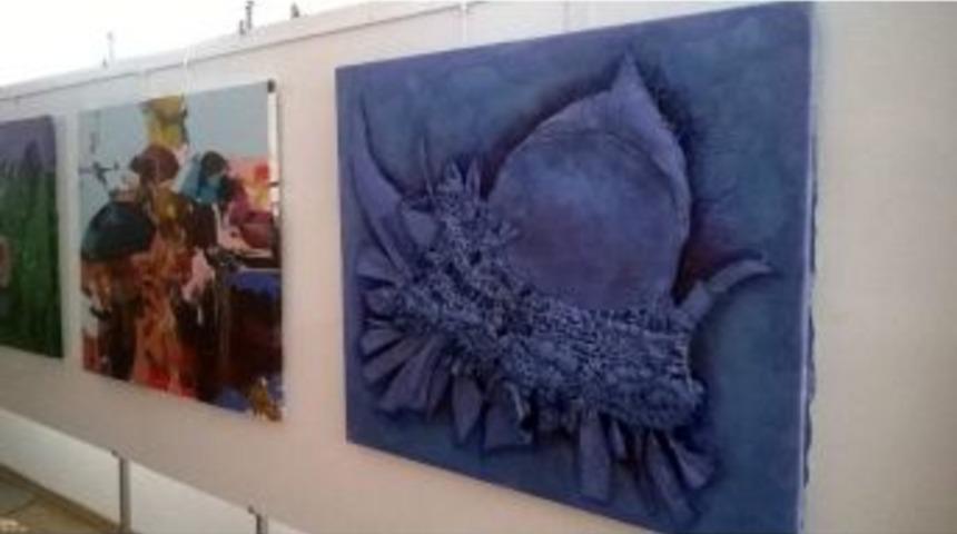 Aydın&rsquo;da 2. Uluslararası Sanat &Ccedil;alıştayında Yapılan Eserler Yeniden Sergilendi