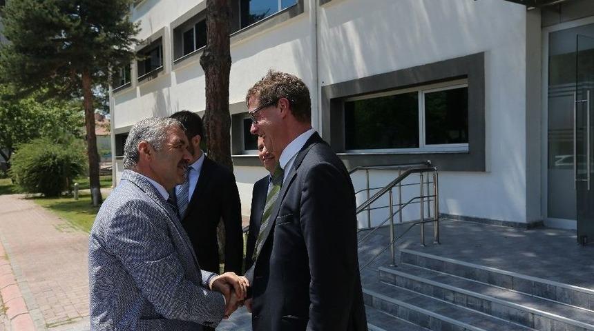 Başkan &Ccedil;elik, Kayserigaz&rsquo;ın Y&ouml;netim Kurulu Toplantısına Katıldı