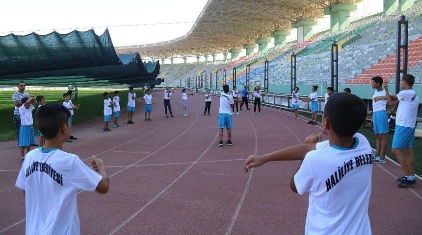 Spor Okulları, &Ccedil;ocukların Yaz Eğlencesi Oldu