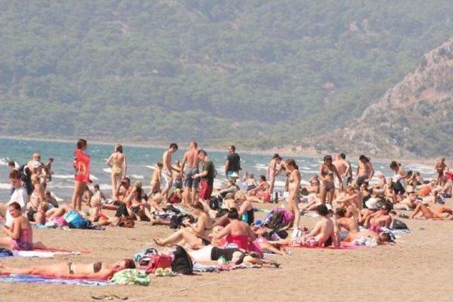 Muğla nın Tatil Beldelerinde Plajlar Ve Havuzlar Doldu Taştı 1