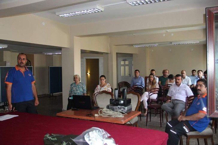 Afad’dan Kurumlara Yönelik Kbrn Eğitimi G1