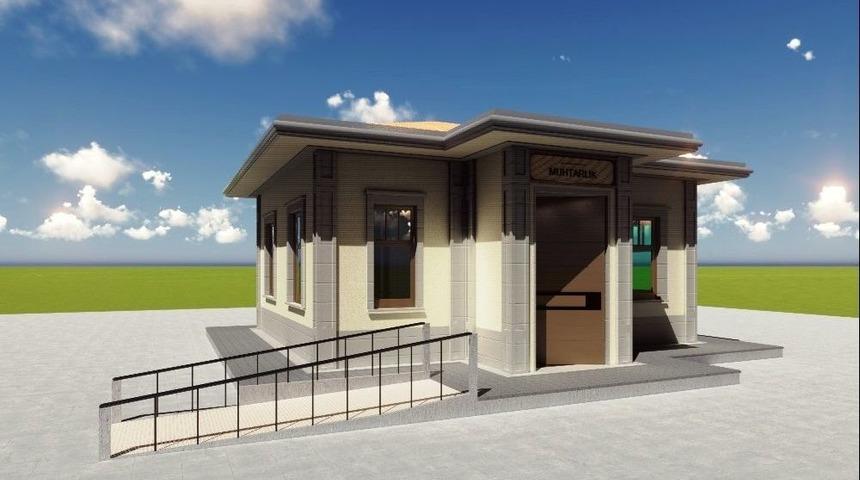 K&ouml;rfez&rsquo;e Modern Muhtarlık Binaları