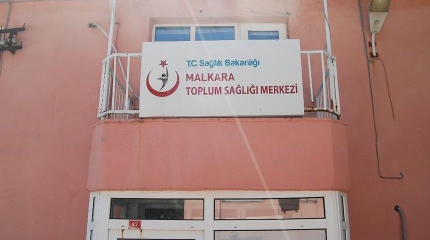 Sağlık Merkezine Taşlı Saldırı